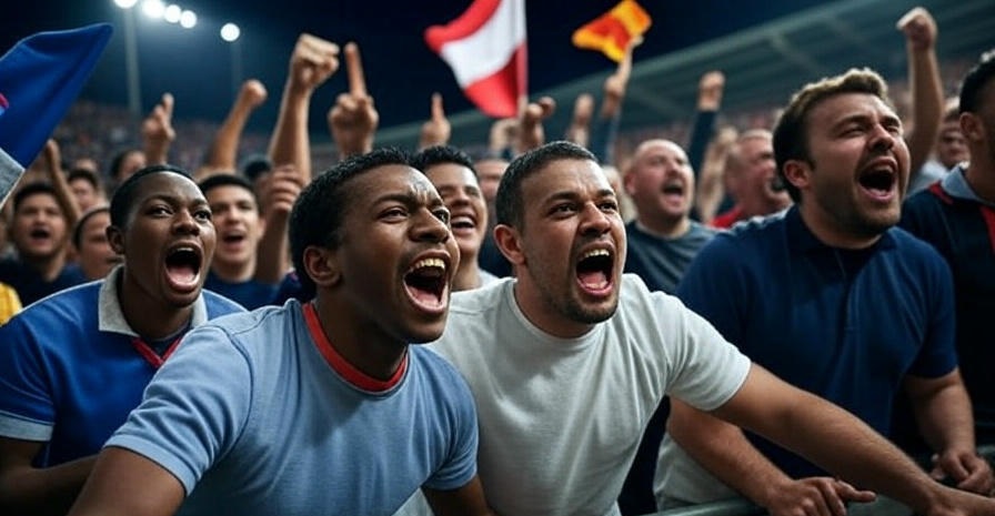 el fútbol funciona como un espacio seguro para expresar emociones reprimidas
